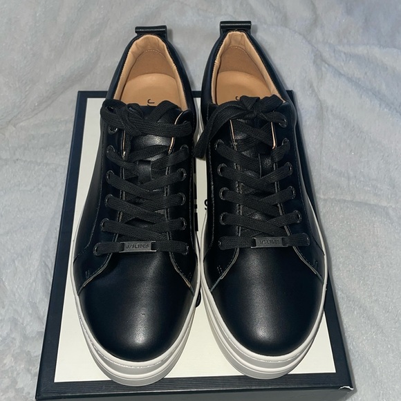 NWT J/SLIDES NOCA Black Leather Sneaker - Picture 11 of 15